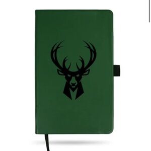 NBA Milwaukee Bucks Laser Engraved Notebook